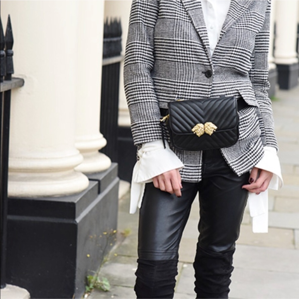 Zara Fanny crossbody bag with lions head detail